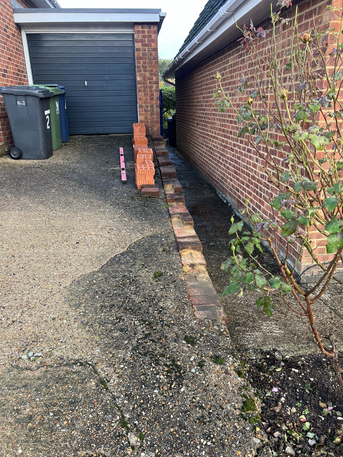 Brick Work - before