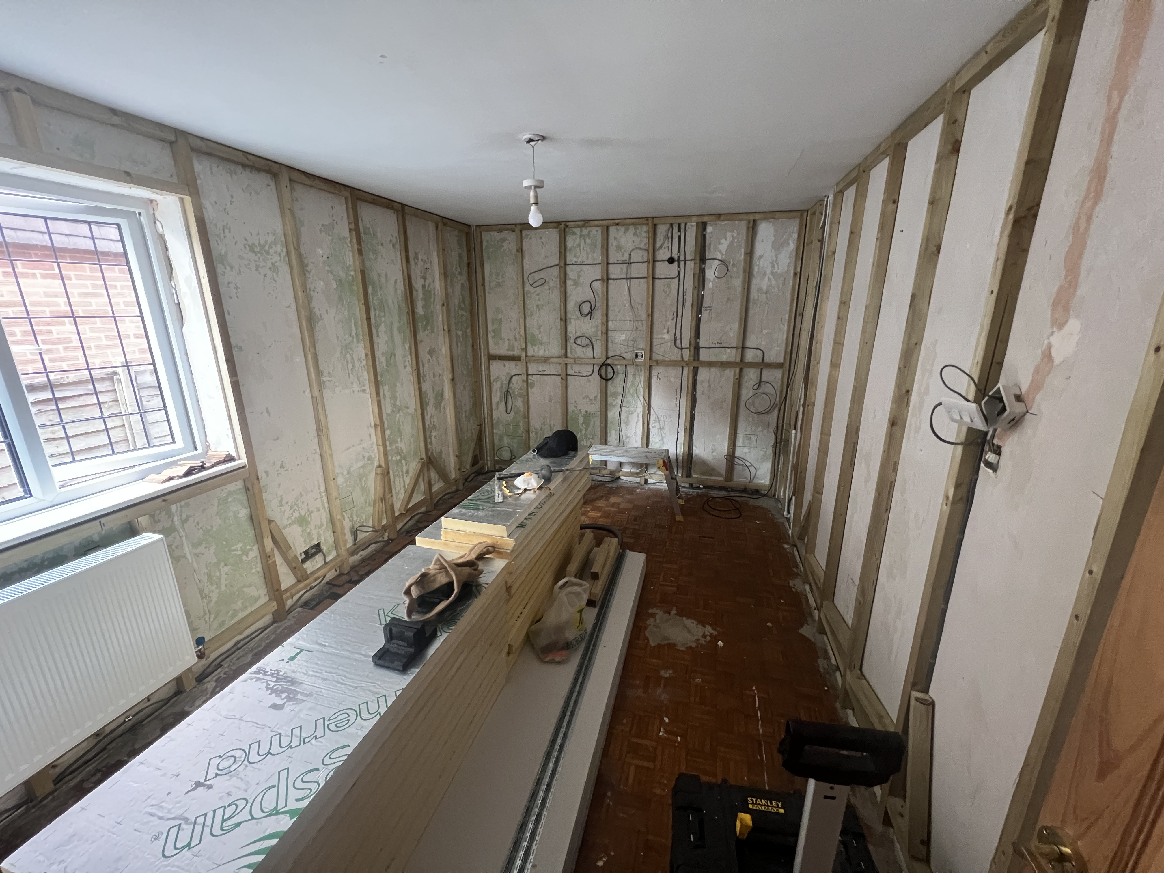 TV Room Renovation - before